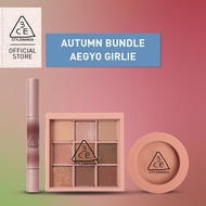 3CE Hue Are You - Aegyo Girlie Bundle (Shine Reflector - Nectar + Eye Palette - Overtake + Face Blus