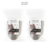 เมล็ดเชีย 250กรัม แพ๊ค 2 ถุง (ช่วยให้อิ่มท้อง มีไฟเบอร์) Organic garden Chia Seeds 250g (ช่วยให้อิ่ม
