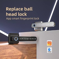 Digital Door Lock Fingerprint Door Lock Smart Lock Door Handle Sliding Door Lock with Key Security Lock for Door Electronic Door Lock