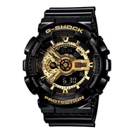Casioผู้ชายนาฬิกากีฬาแฟชั่นนาฬิกาลำลองG-SHOCKผู้ชายนาฬิกาแฟชั่นGA-110GBสีดำทอง