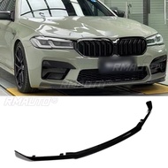 Car Front Bumper Lip Diffuser Spoiler Glossy Black Modification Part for BMW M5 F90 2017+ Car Access