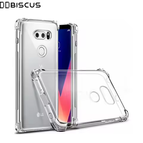 Transparent Shockproof Silicone Case For LG K40 K50S G8 V40 V50 ThinQ G8X K20 2019 K51 V60 K61 K41S 