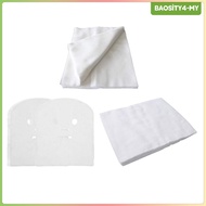 [PromotionMY] 100 Pieces Face Gauze Breathable Gauze Face Pad Gauze Facial for Salon