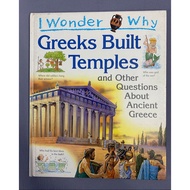 Grolier Book : I Wonder Why  Greeks Built Temples (Preloved Encyclopedia)