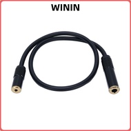 WININ 3.5mm to 6.35mm, Professional Plug and Play Stereo Sound Cable, Durable Gold Plated 6.35mm 1/4