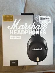 Marshall Monitor headphones 有線耳機