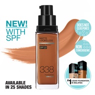 Maybelline New York MAYBELLINE Fit Me Matte Liq Foundation SPF 338 Spicy Brown