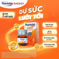 Pharmaton Energy pills: contains ginseng G115 (Box of 30 pills) - Enhance Energy, restore health