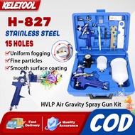 1.4&0.8mm Spray Guns Professional Mini Pneumatic Paint Spray Gun Power Tool Painting Cars Aerograph 