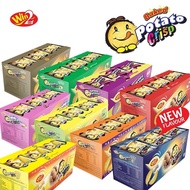【20pcs/30pcs】Win2 Potato Crisp 30’s vegetable tomato bbq curry Flavor (Halal) potato chips snacks