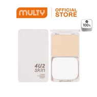 4U2 Skin 2 Ways Foundation Powder Spf35 Pa+++ แป้งทูเวย์ ผสมรองพื้น ปกปิด คุมมัน