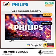 [FREE SHIPPING] Philips 55” / 75" 4K QD Mini LED Google TV | HSR 244Hz Game Boost | Dolby Vision | P