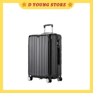 Luggage Bag Travel Suitcase Black 20/24/26/28 inch