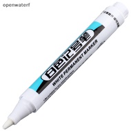 [openwaterf] 0.7/1.0/2.5mm Waterproof White Marker Pen  Paint Tread Pens Car Tire Paing MY