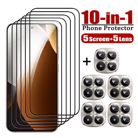 10-IN-1 Tempered Glass For Xiaomi Redmi Note 15 13 12 11 Pro Screen Protector For Redmi Note 14 5G 4