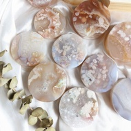 SG CRYSTALS 💖 Sakura/ Flower Agate Disks/Disc 💖