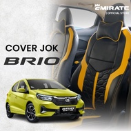 Sarung Jok Mobil / Cover Jok Mobil Kulit Sintetis Honda Brio