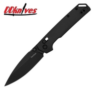 มีดพับ Kershaw Iridium DuraLock Folding Knife D2 Black PVD Blade, Black Aluminum Handles (20...
