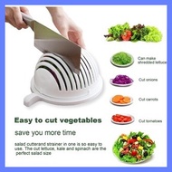 ☏ ஐ ๑ Salad Slicer Cutter Chopper Bowl Food Fruit Vegetable Slicer Master