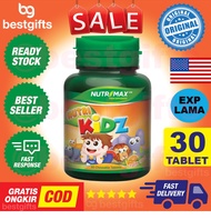 Nutrimax Kidz Calcium Tablet Kunyah untuk Calcium Kalsium Gigi Tulang Peninggi Anak [PENGGANTI] KALZ