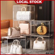 Transparent Handbag Organiser Storage Box Acrylic Bag Display Box Cabinet