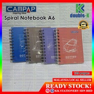 CAMPAP A6 Notebook 120'S RM18.50/pack (5's)