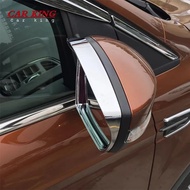 aihei สำหรับ Ford Kuga Escape 2013-2017 Abs Chrome Car กระจกมองหลังกระจก Block Rain Cover Trim จัดแต