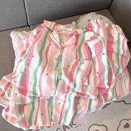 Piyama 3in1 Import Piyama Wanita Baju Tidur import Piyama wanita Import stelan Viral II