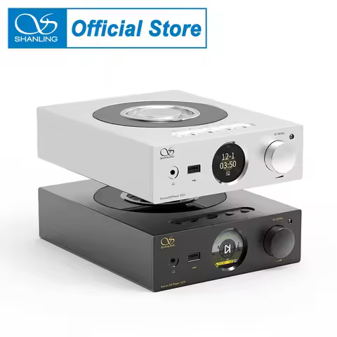 SHANLING EC3 Stereo CD Player CD80 HD850 Drive Bluetooth DAC Hi-Res Desktop Music Player Pre-Amplifi