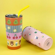 Bringhome Tumbler (สินค้าไม่รวมหลอด) แก้วน้ำเก็บความร้อน เย็น ฝาปิดแน่น น้ำไม่หก (600 ml)