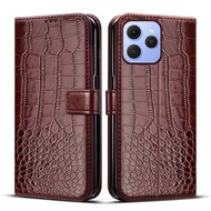 For Tecno Spark 40 4G KM5 Case Wallet Card Holder stand Magnetic flip leather Cover Case For Tecno S