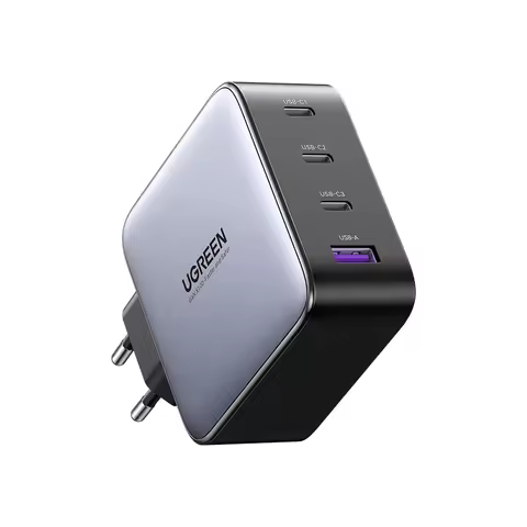 UGREEN 100W GaN Charger USB C PD Fast Charger QC4.0 3.0 Quick Charge Phone Charger For iPhone 17 16 