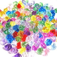 [FS] Plastic Gems Ice Grains Colorful Small Stones Children Jewels Acrylic Gems