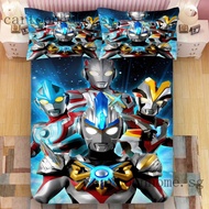 Ultraman Fitted Bedsheet pillowcase Bed set 3D printed Single/Super single/queen/king customize beddings korean cotton