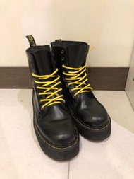 Dr.Martens 八孔 增高 厚底 馬丁 附全新黑鞋帶