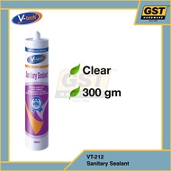 V-Tech Silicone VT-212 Sanitary Silicone 300ml Silicon Sanitary Sealant Clear Silicone Sealant Fix