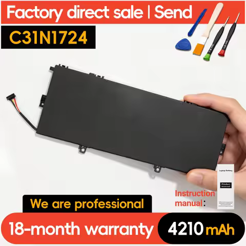 Battery Asus ZenBook suozhan C31N1724 3ICP5/70/81 Laptop Battery For Asus ZenBook 13 UX331U UX331UAL