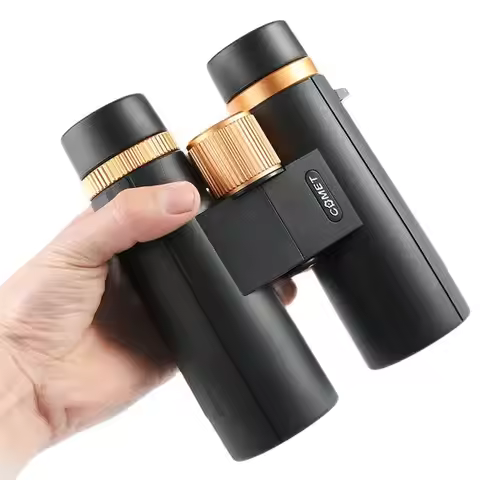 Powerful Binoculars Comet 8x42 10x42 Long Range Telescopes Optical BAK4 For Hunting Camping Outdoor 
