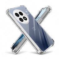 For OnePlus 13 Phone Case Transparent Anti-Yellow Shockproof Back Cover One Plus 13R 13T OnePlus13 R
