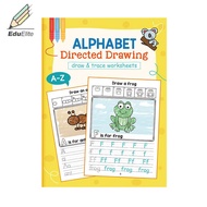 EduElite ABC Letter Tracing Coloring Book: A-Z Uppercase And Lowercase Pen Control Practice For Todd