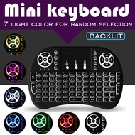 Keyboard I8 7colour Mini Keyboard Mouse 2.4Ghz Wireless Touchpad Keyboard for Android TV Box LongTV EVPAD SVI TX6