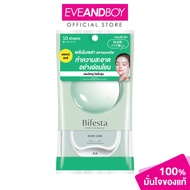BIFESTA - Micellar Cleansing Sheet Acne (10 sheets) แผ่นเช็ดเครื่องสำอาง