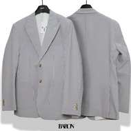 BARON Bruno Suit เสื้อสูท ผู้ชาย สไตล์เกาหลี สูทลายริ้ว ชุดออกงาน เสื้อสูทแฟชั่น Man Clothing