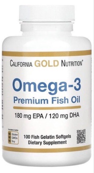 California Gold Nutrition Omega-3 魚油100粒