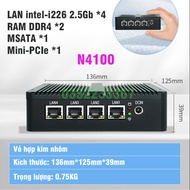 Router N4100, pfsense, mikrotik, openwrt. 4 2.5GB intel i226 Network Ports
