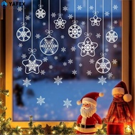 Christmas Decal Static Cling Design Three-layer Printing Electrostatic Film