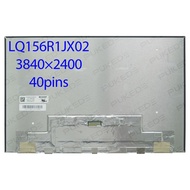 15.6" Laptop LCD Screen LQ156R1JX02 Display Matrix Panel Replacement WQUXGA 3840x2400 Edp 40pins
