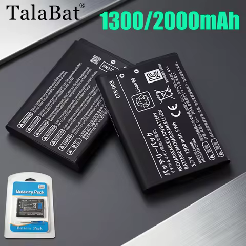 CTR-003 Nintendo Battery 1300-2000mAh CTR-003 For Nintendo 2DS 3DS NEW 2DS XL Battery CTR-003 For Ni