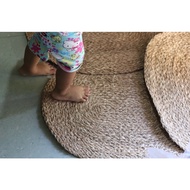 Abaca carpet 1.12x2 ft long oval rug/carpet/centre table mat pure abaca【BEST SELLER】
