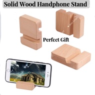 SG Seller Solid Wood Handphone Stand / Phone Holder / Wooden Handphone Stand / Christmas Gift / Teacher’s Day Gift/ Door Return Gift/ Goodie Bag Gift